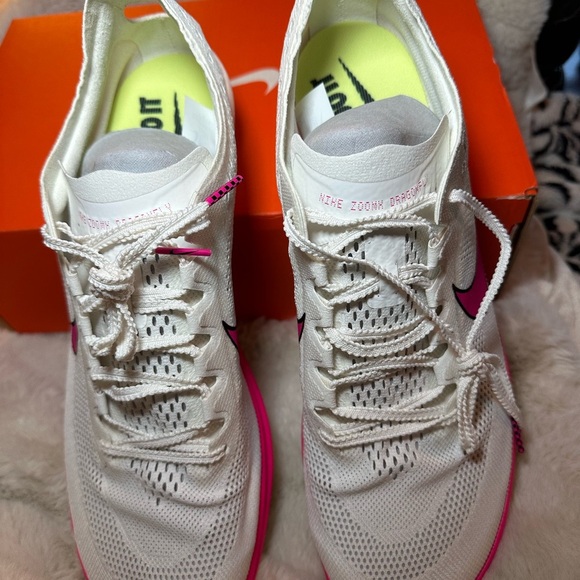 Nike Zoomx Dragonfly Track Cleats Sail/Light Lemon Twist-guava Ice-fierce Pink - Picture 3 of 16